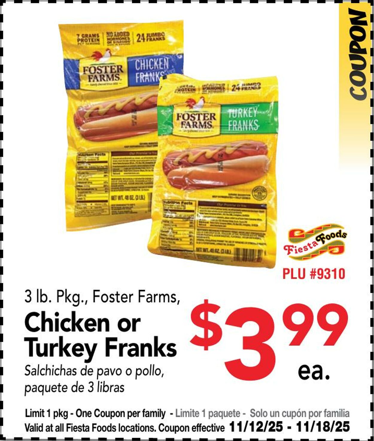 Weekly ad Fiesta Foods 11/12/2025 - 11/18/2025