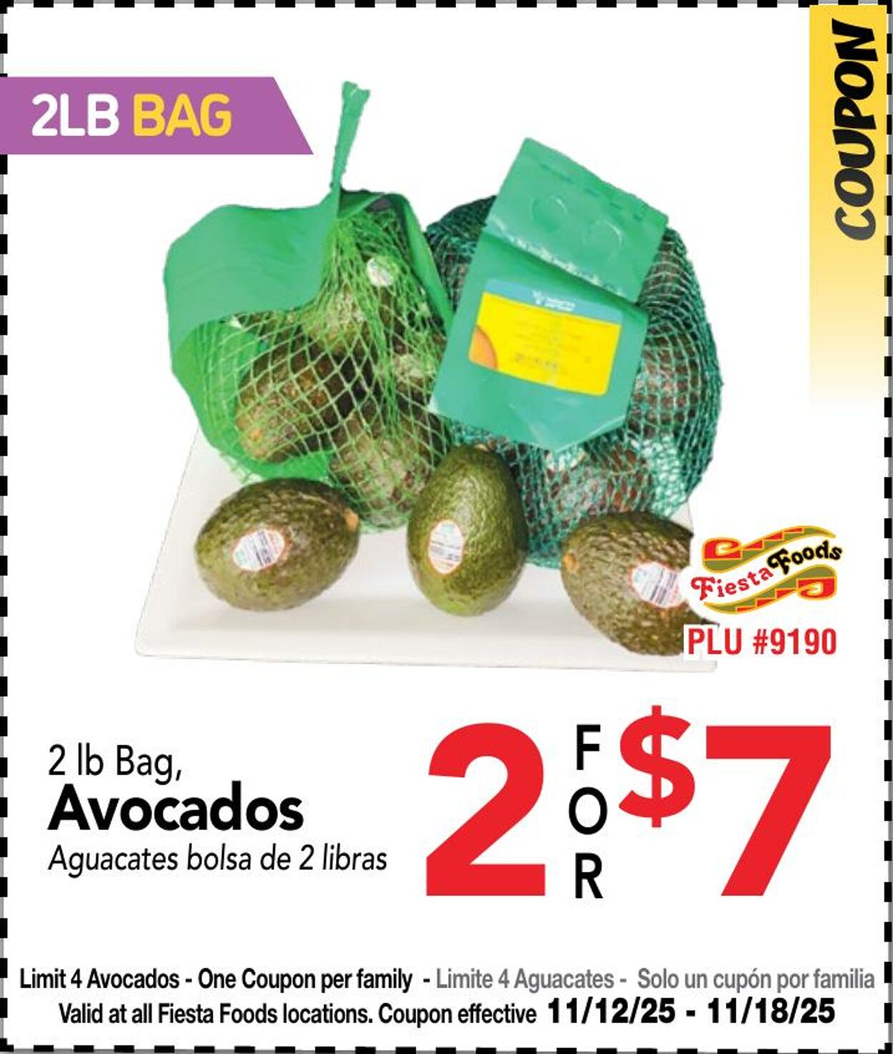 Weekly ad Fiesta Foods 11/12/2025 - 11/18/2025