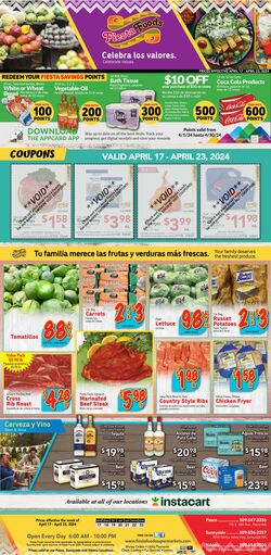 Weekly ad Fiesta Foods 05/08/2024 - 05/14/2024