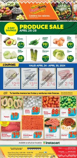 Weekly ad Fiesta Foods 05/29/2024 - 06/04/2024