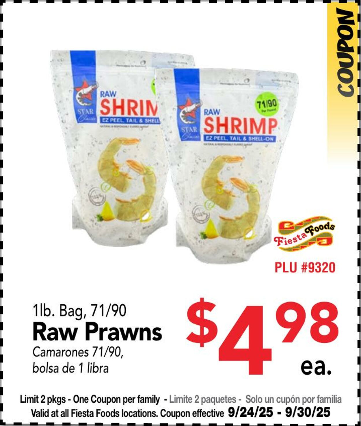 Weekly ad Fiesta Foods 09/24/2025 - 09/30/2025