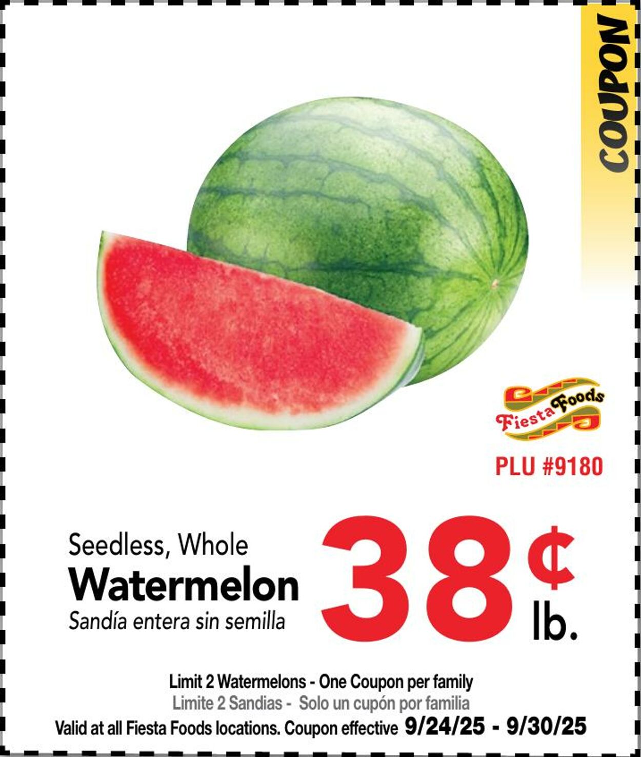 Weekly ad Fiesta Foods 09/24/2025 - 09/30/2025