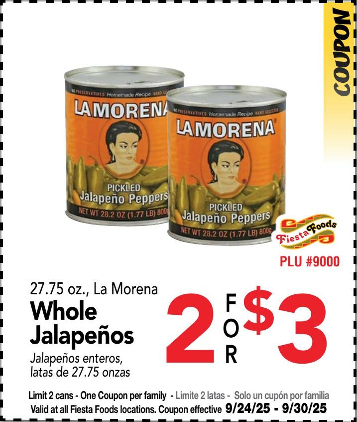 Weekly ad Fiesta Foods 09/24/2025 - 09/30/2025
