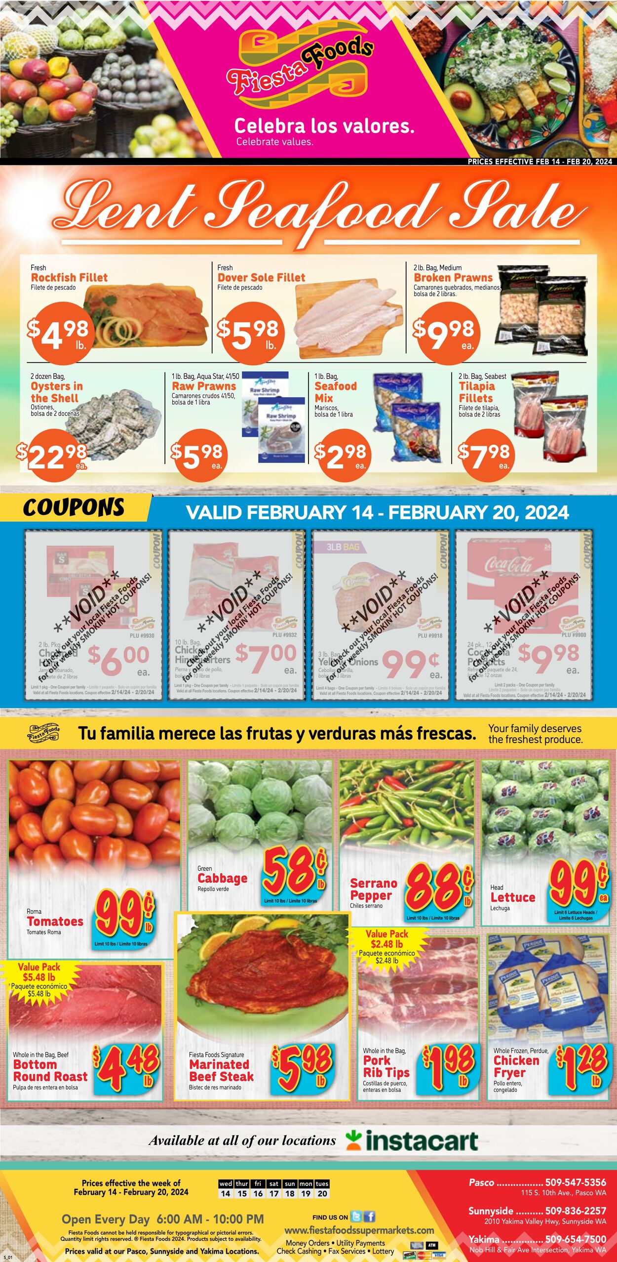 Weekly ad Fiesta Foods 02/14/2024 - 02/20/2024