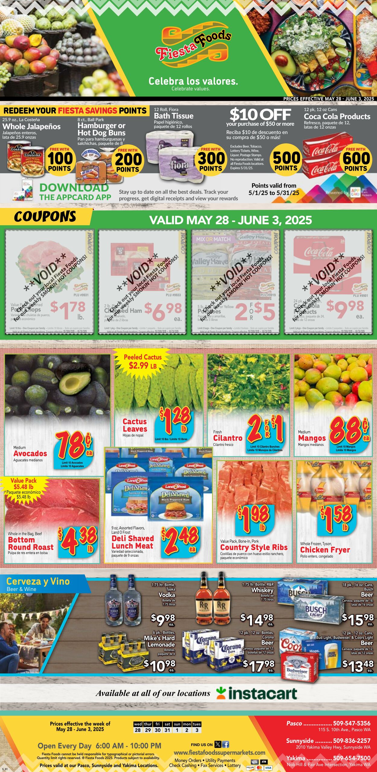 Weekly ad Fiesta Foods 05/28/2025 - 06/03/2025