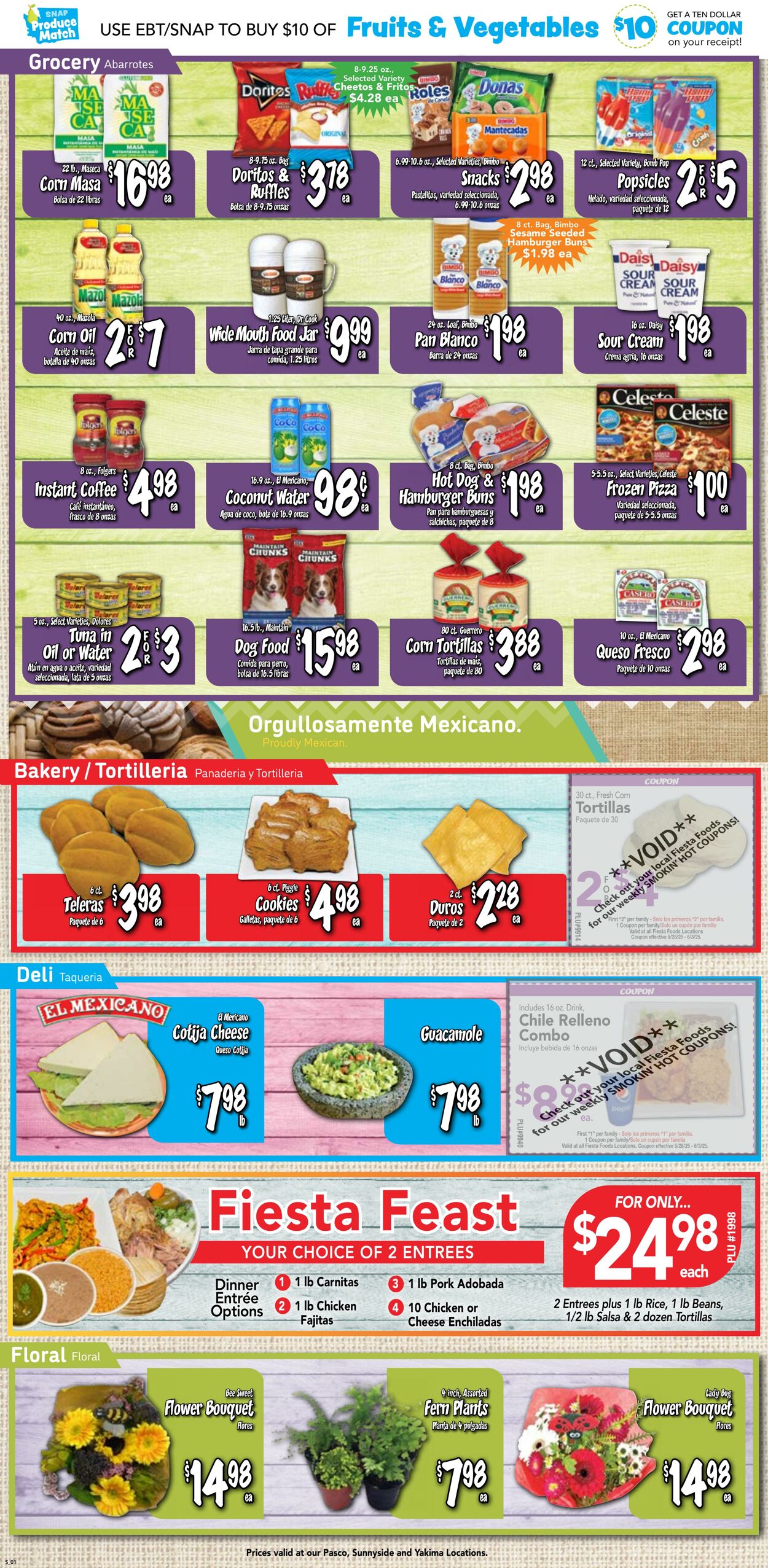 Weekly ad Fiesta Foods 05/28/2025 - 06/03/2025