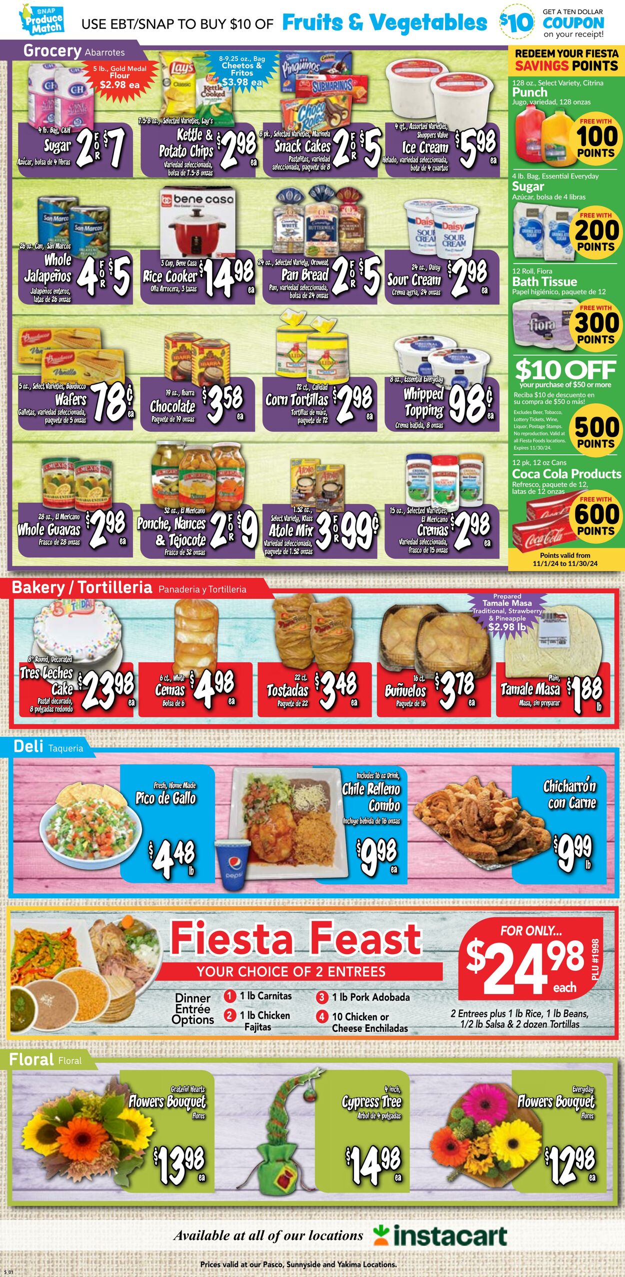 Weekly ad Fiesta Foods 11/27/2024 - 12/03/2024