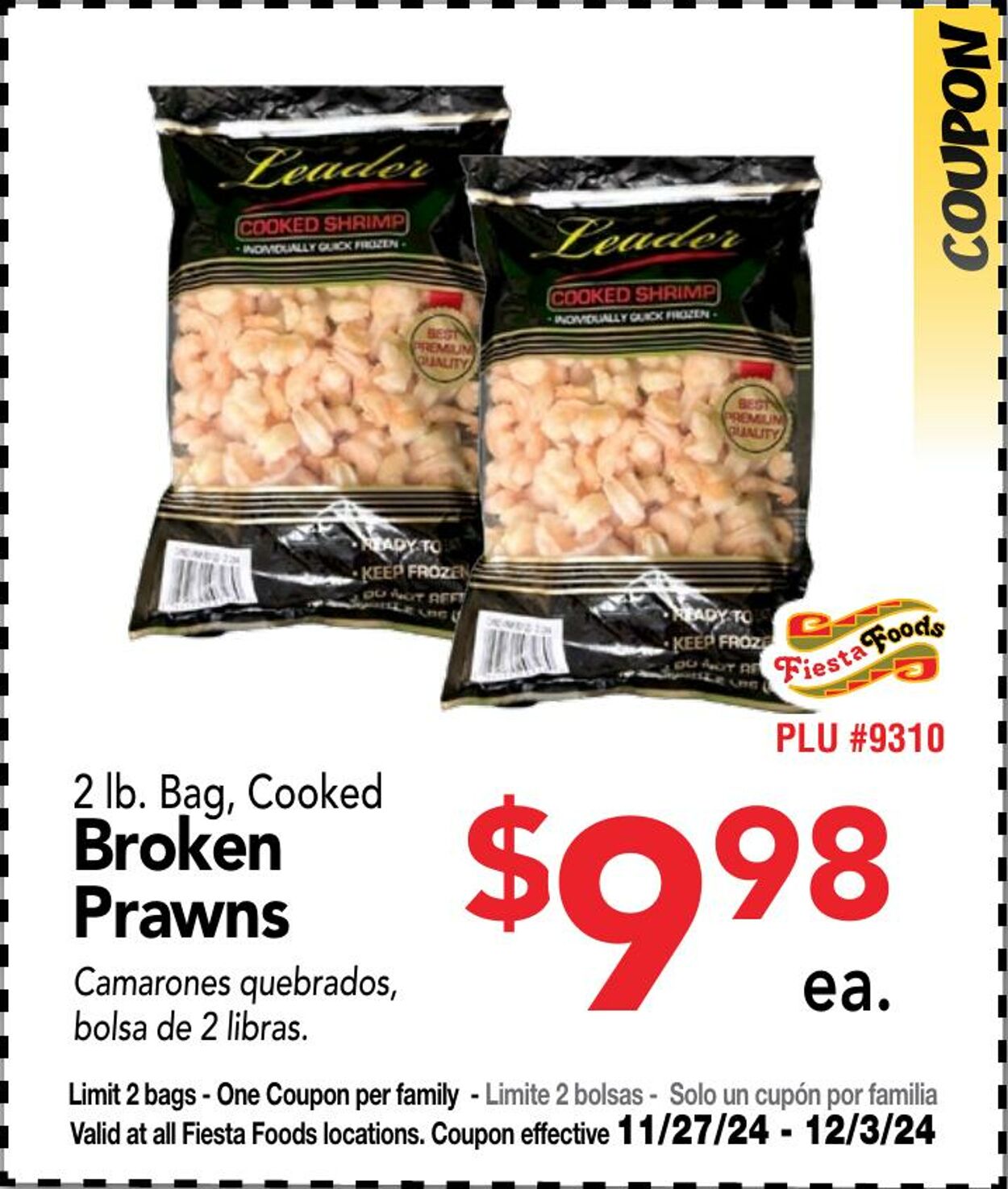 Weekly ad Fiesta Foods 11/27/2024 - 12/03/2024