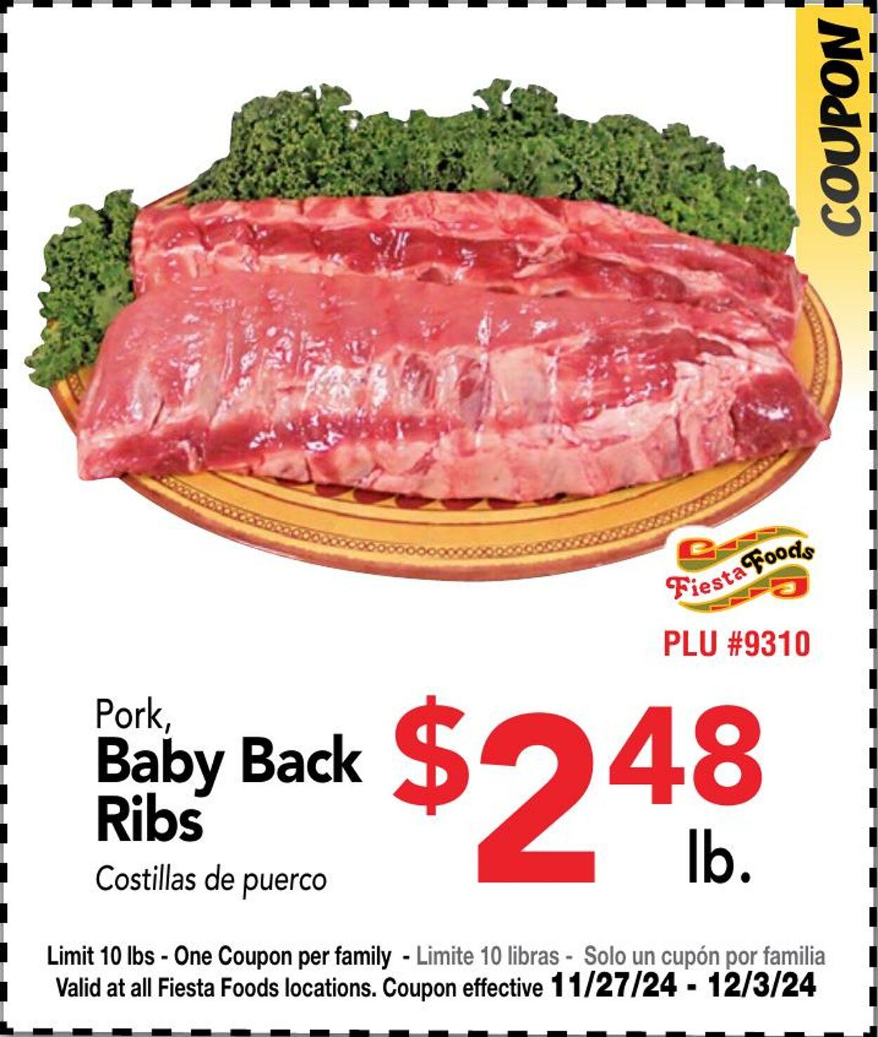 Weekly ad Fiesta Foods 11/27/2024 - 12/03/2024