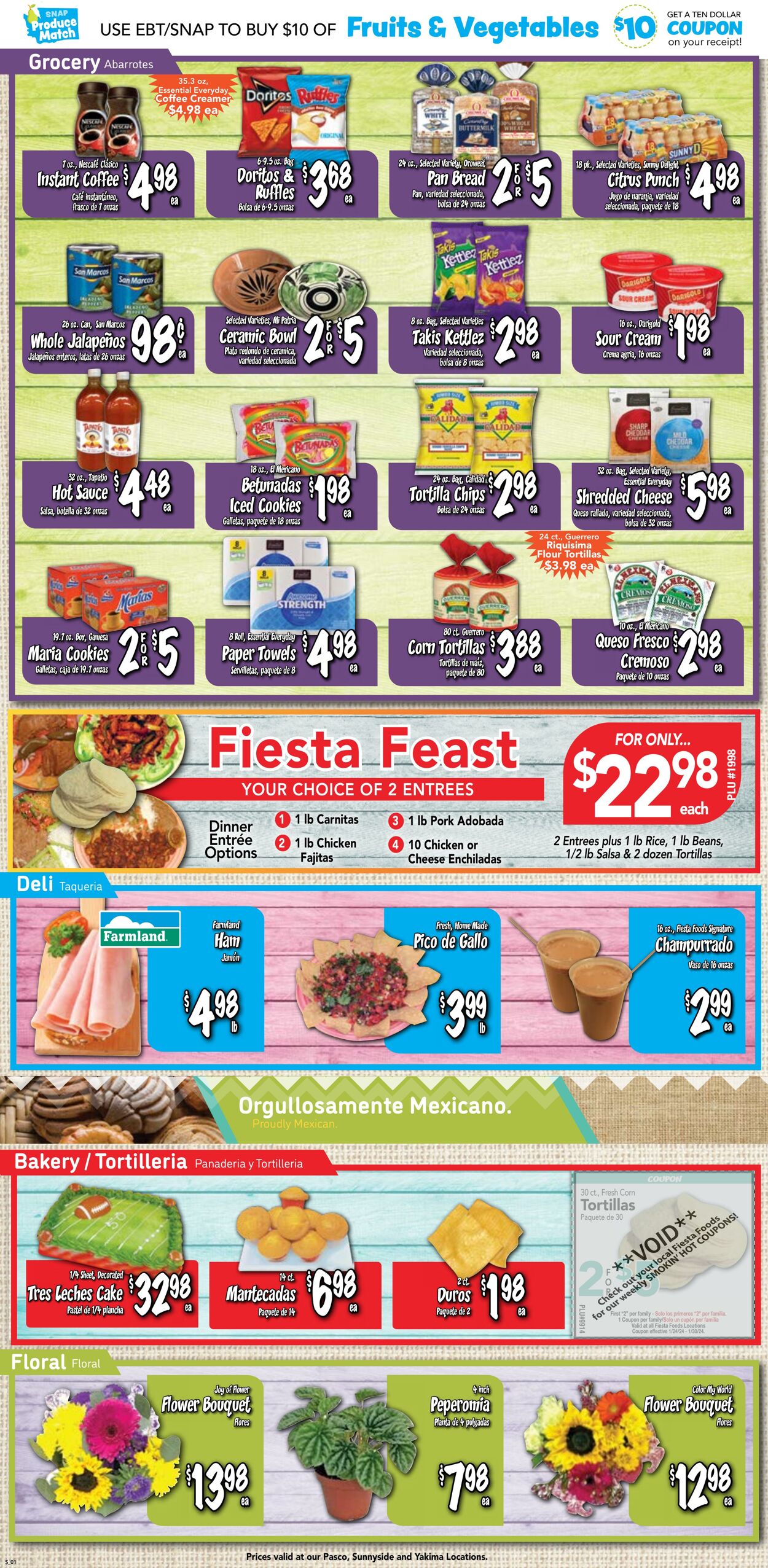 Weekly ad Fiesta Foods 01/24/2024 - 01/30/2024