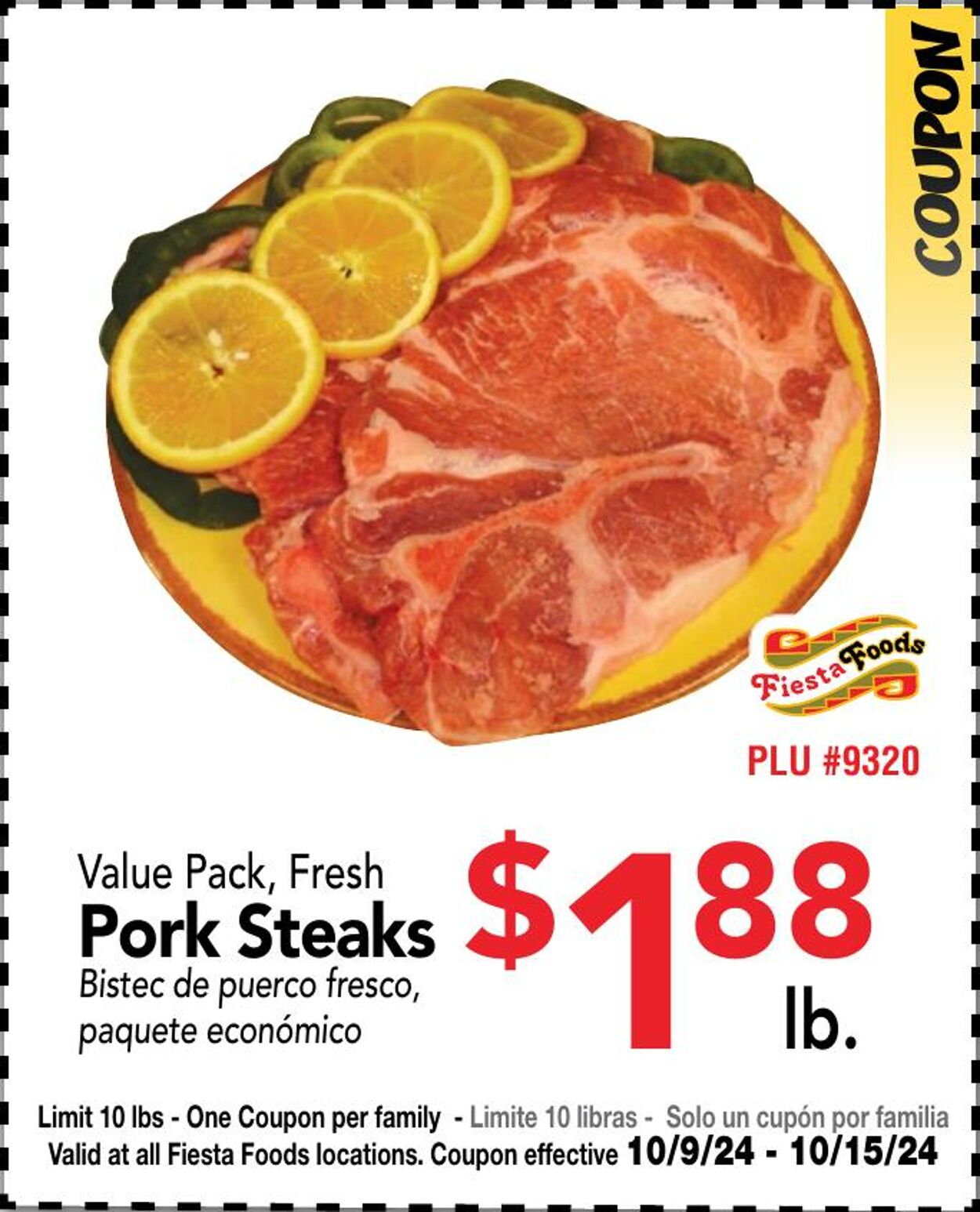 Weekly ad Fiesta Foods 10/09/2024 - 10/15/2024