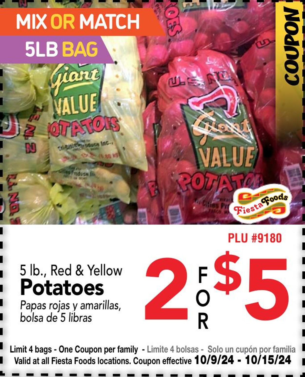 Weekly ad Fiesta Foods 10/09/2024 - 10/15/2024