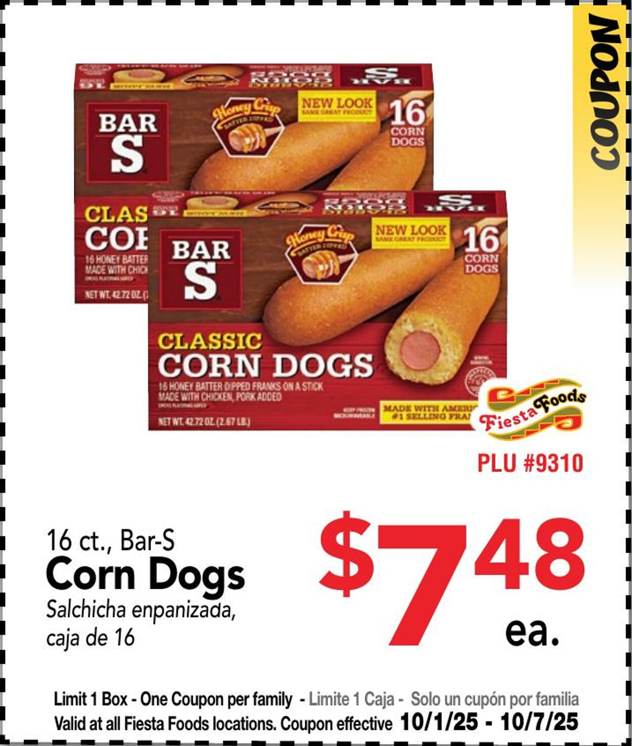 Weekly ad Fiesta Foods 10/01/2025 - 10/07/2025