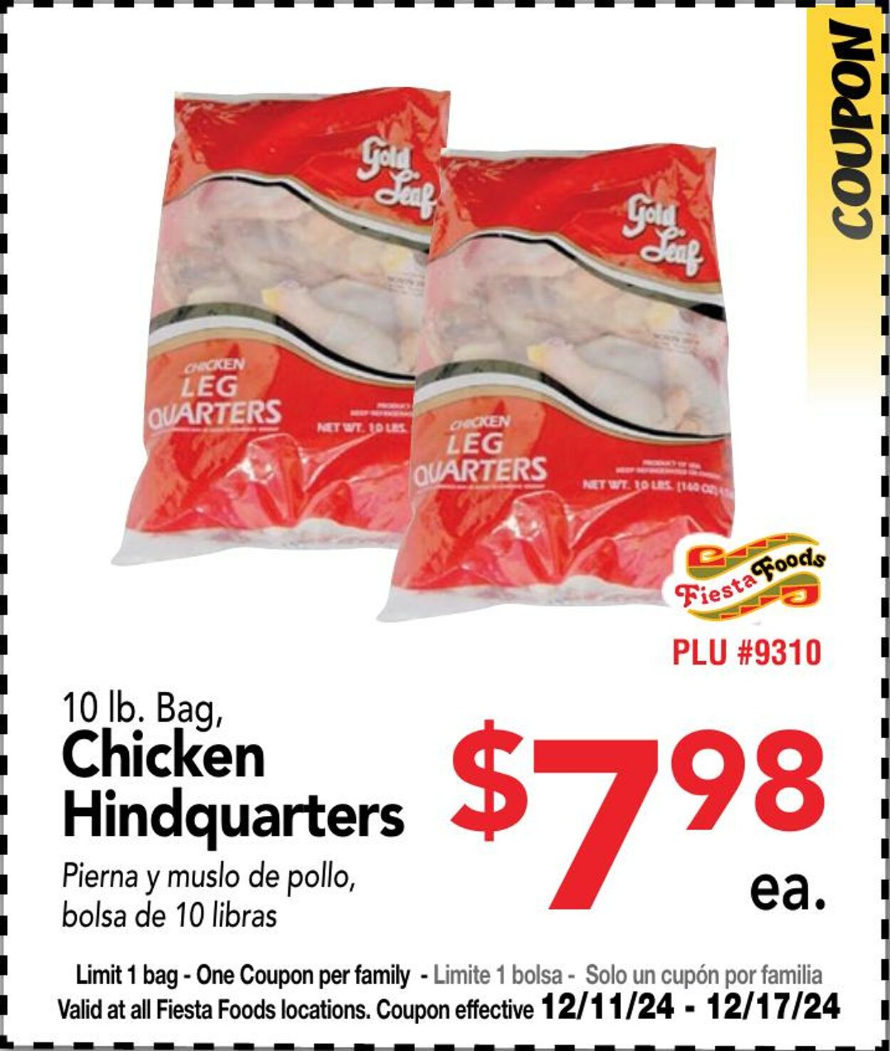 Weekly ad Fiesta Foods 12/11/2024 - 12/17/2024