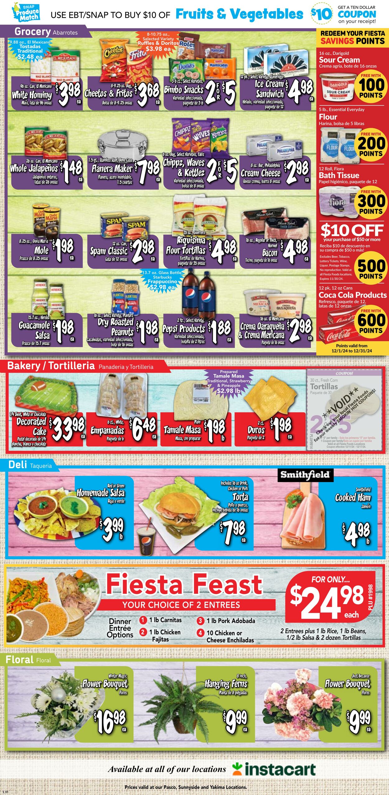 Weekly ad Fiesta Foods 12/11/2024 - 12/17/2024