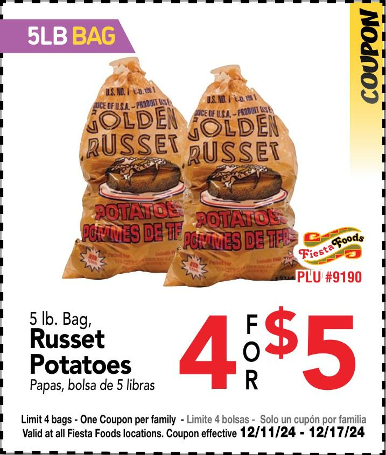 Weekly ad Fiesta Foods 12/11/2024 - 12/17/2024