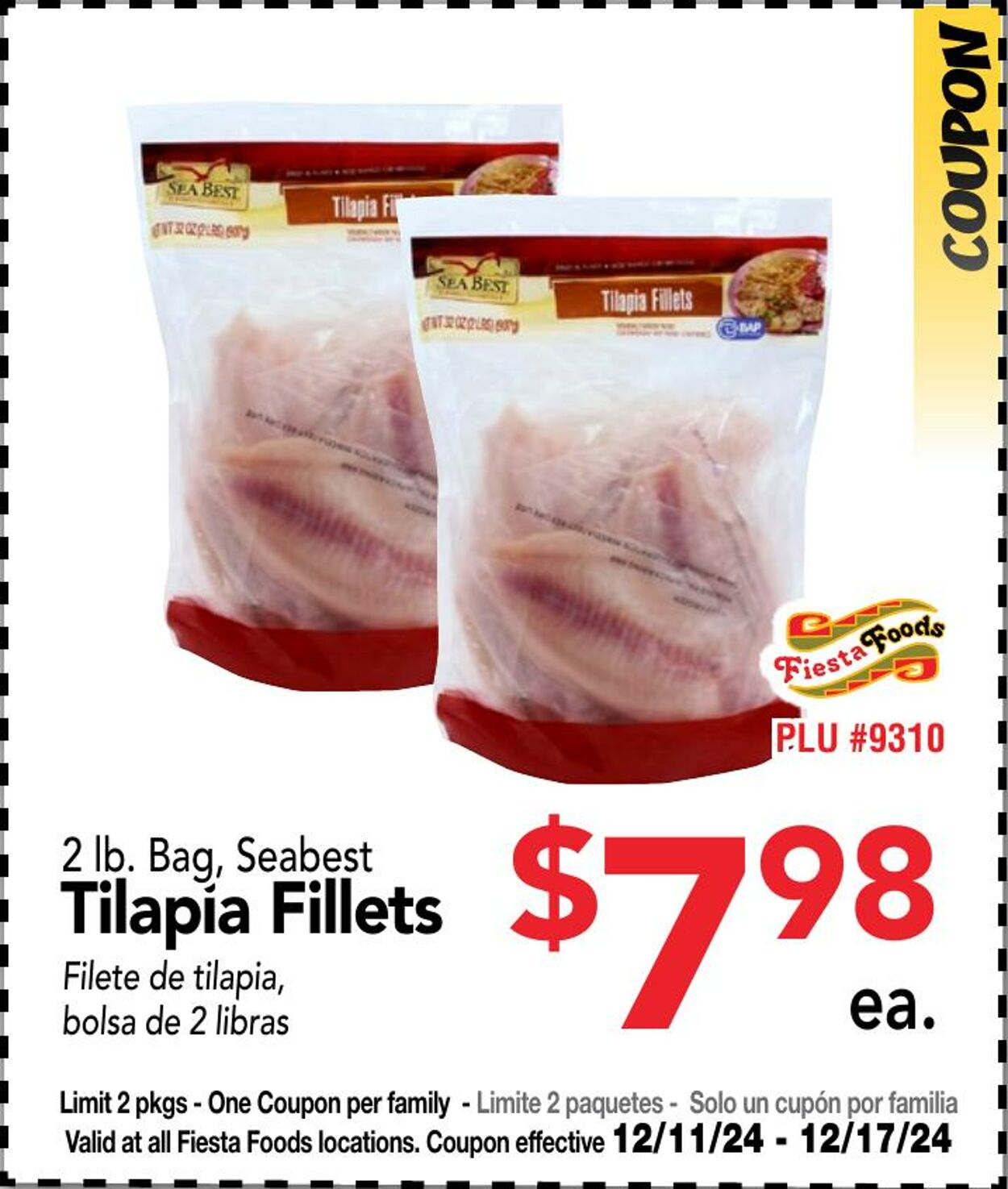 Weekly ad Fiesta Foods 12/11/2024 - 12/17/2024