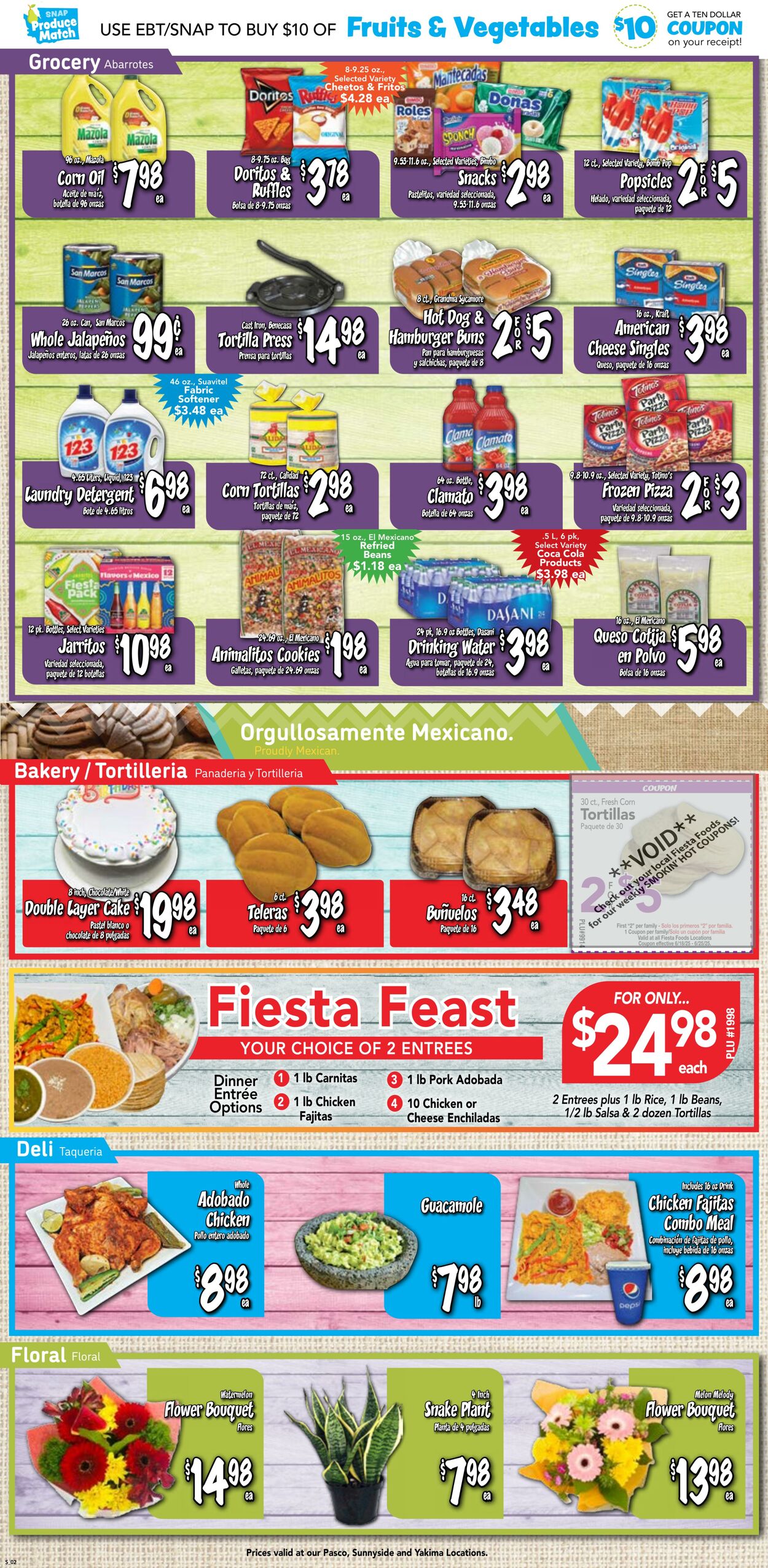 Weekly ad Fiesta Foods 06/18/2025 - 06/24/2025