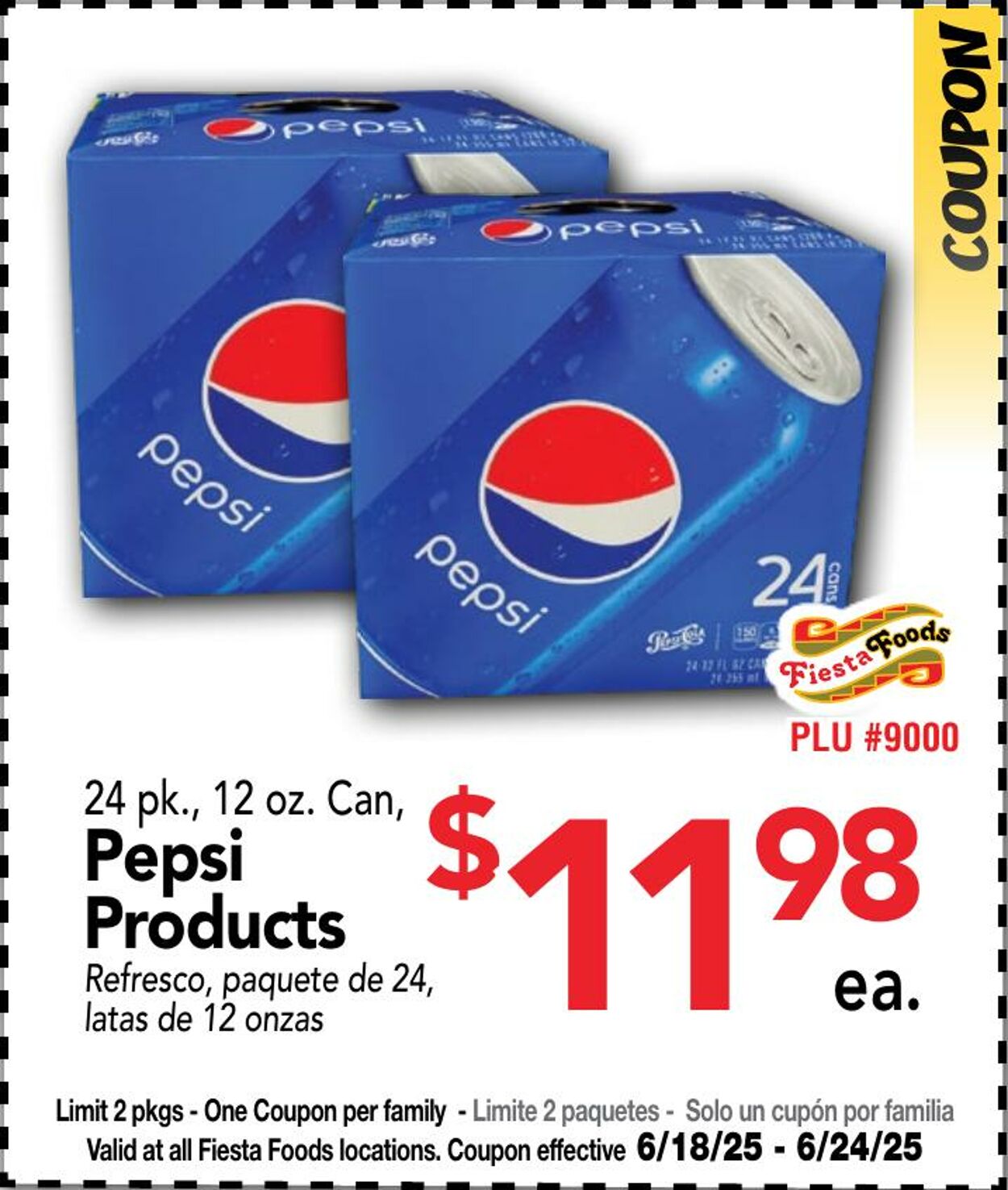 Weekly ad Fiesta Foods 06/18/2025 - 06/24/2025