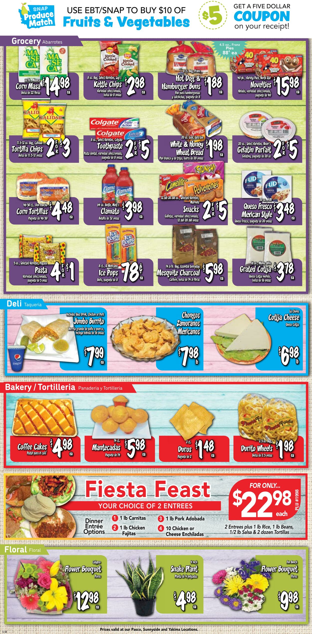 Weekly ad Fiesta Foods 05/11/2022 - 05/17/2022