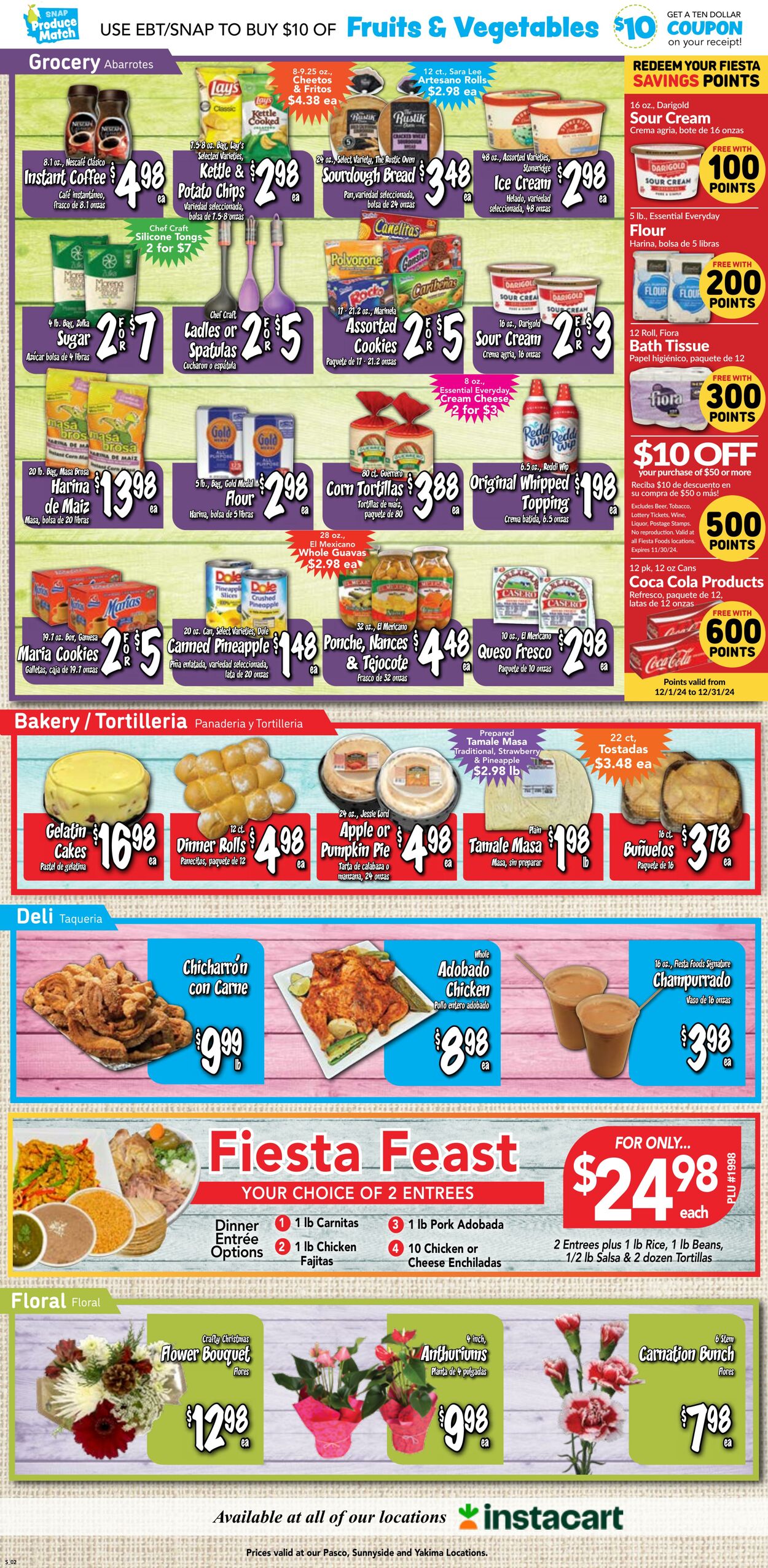 Weekly ad Fiesta Foods 12/18/2024 - 12/24/2024