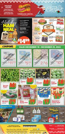 Weekly ad Fiesta Foods 12/18/2024 - 12/24/2024