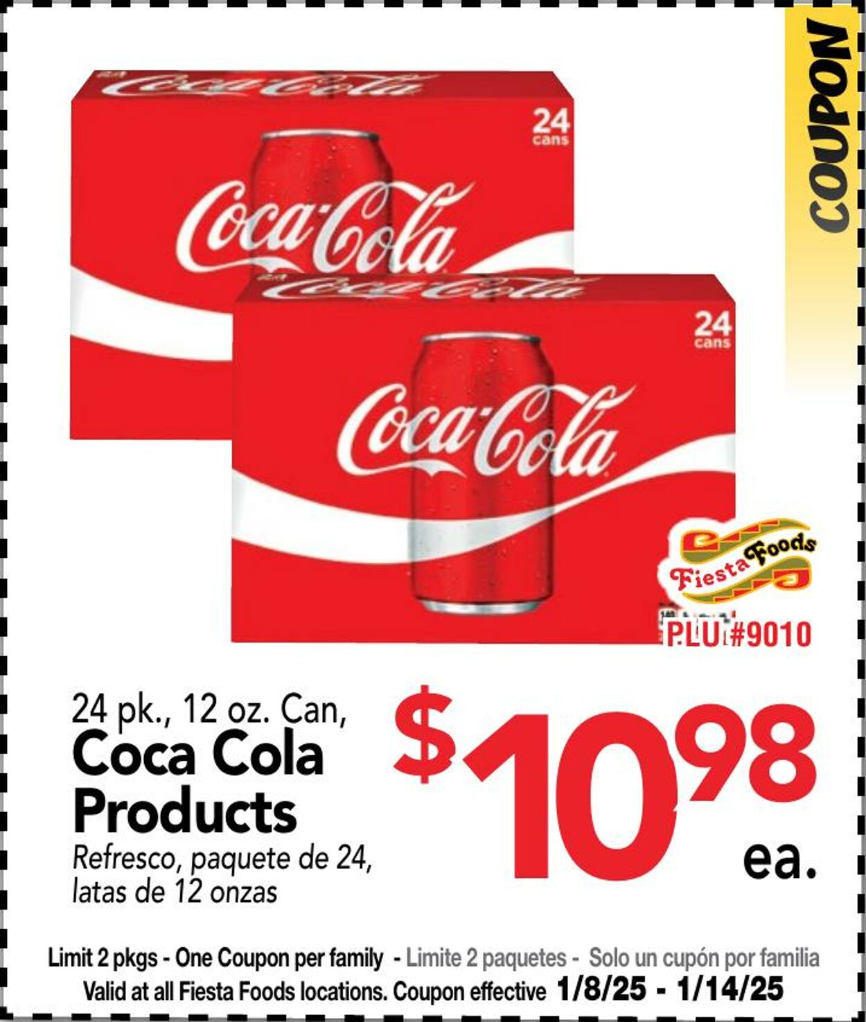 Weekly ad Fiesta Foods 01/08/2025 - 01/14/2025