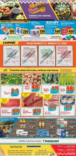 Weekly ad Fiesta Foods 04/17/2024 - 04/23/2024