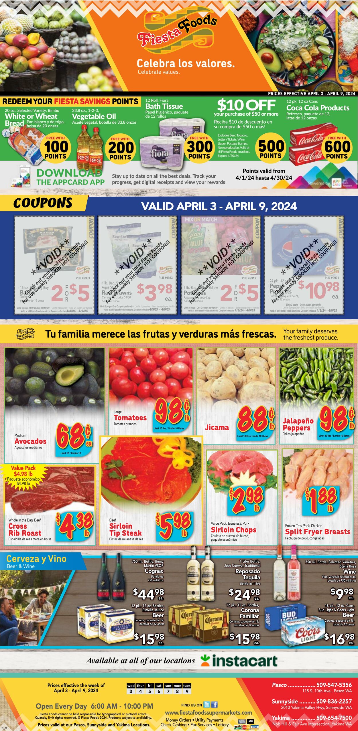 Weekly ad Fiesta Foods 04/03/2024 - 04/09/2024