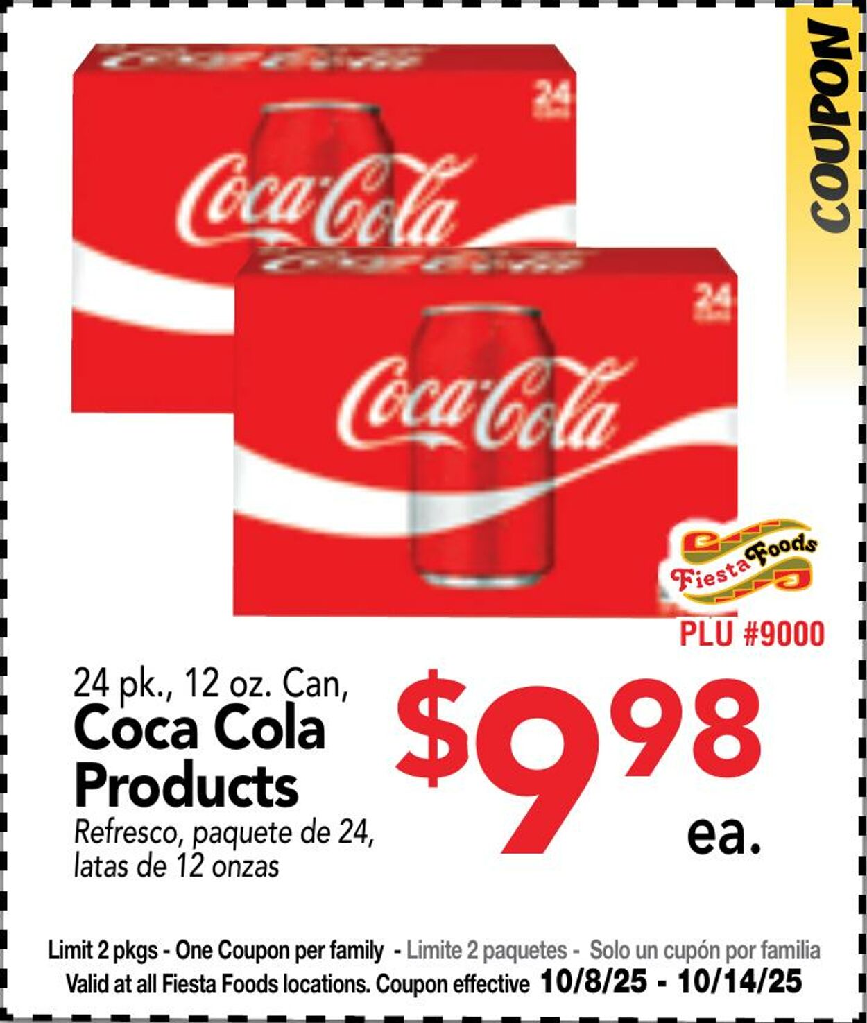 Weekly ad Fiesta Foods 10/08/2025 - 10/14/2025