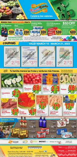 Weekly ad Fiesta Foods 03/15/2023 - 03/21/2023