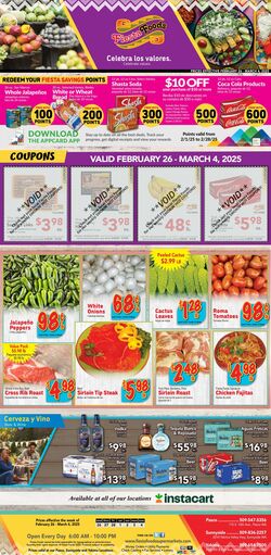 Weekly ad Fiesta Foods 09/28/2022 - 10/04/2022