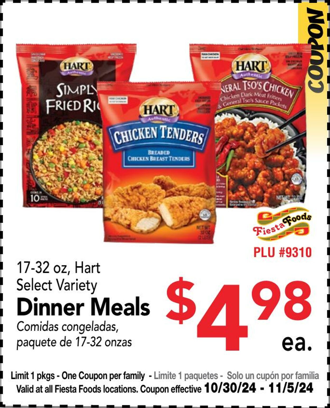 Weekly ad Fiesta Foods 10/30/2024 - 11/05/2024