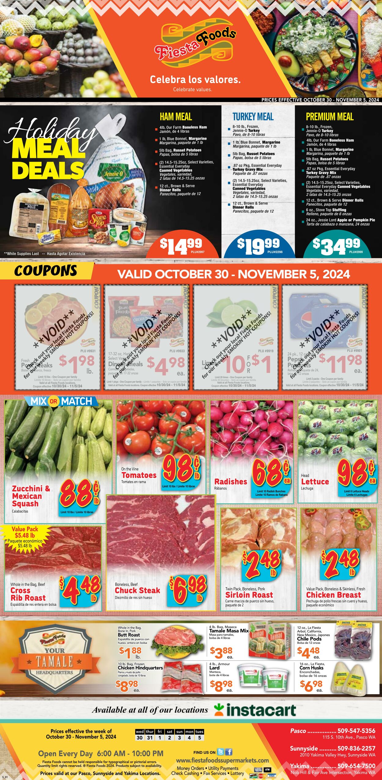 Fiesta Foods Promotional weekly ads