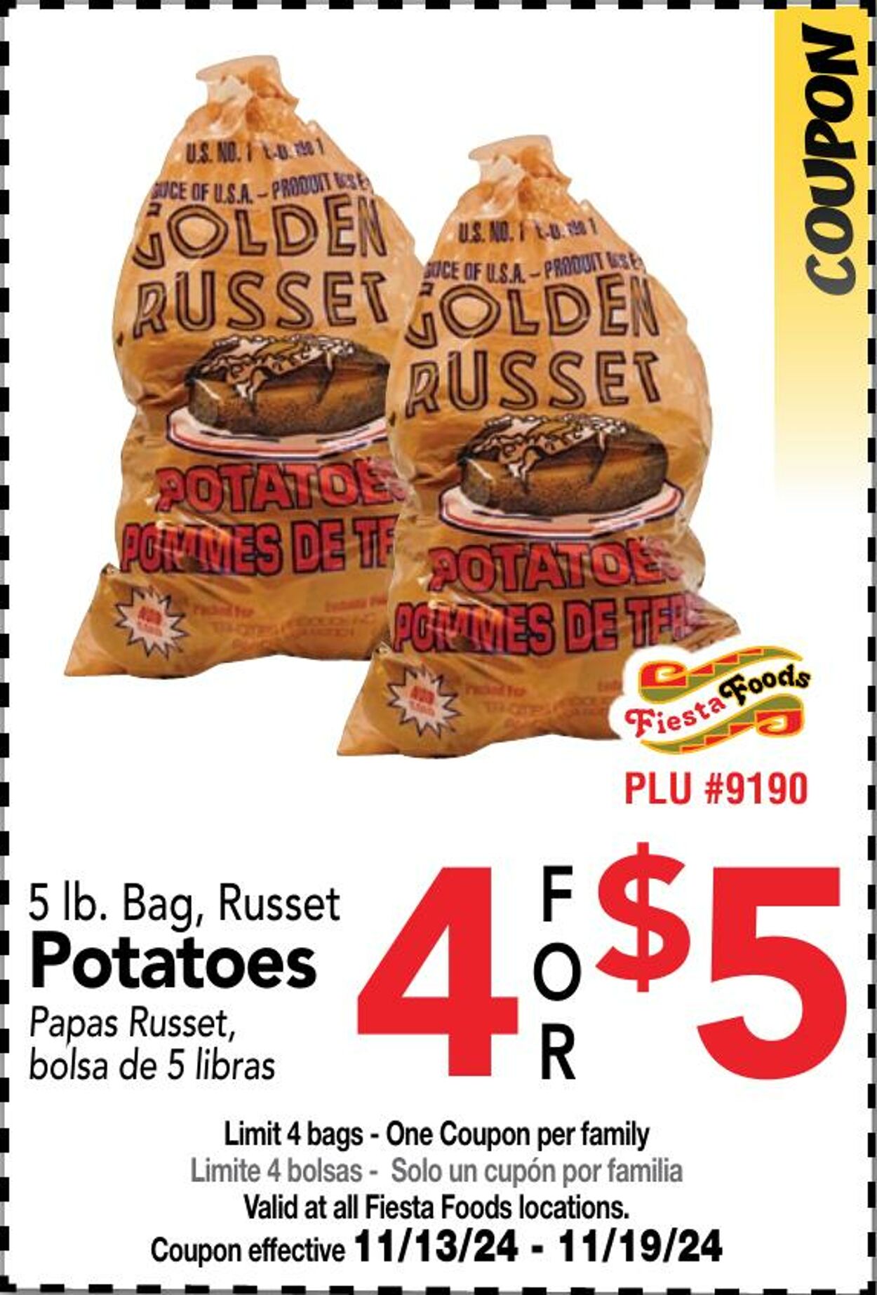 Weekly ad Fiesta Foods 11/13/2024 - 11/19/2024