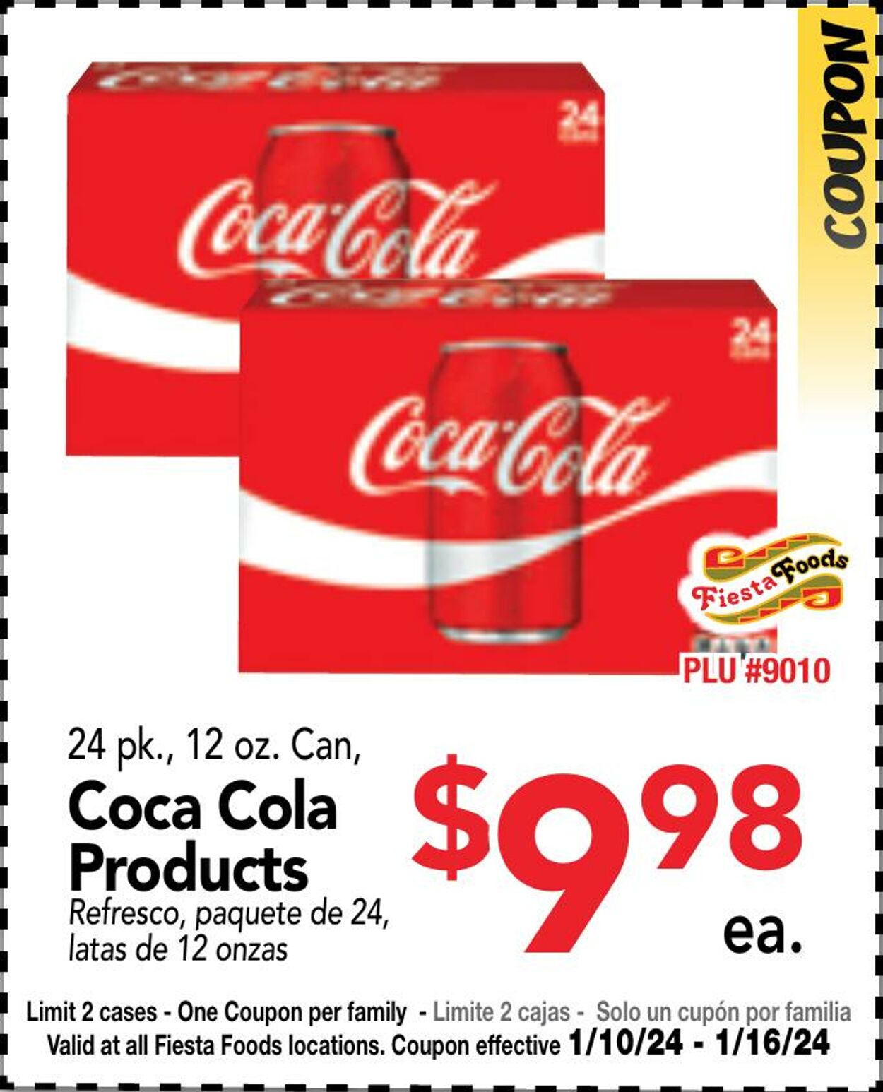 Weekly ad Fiesta Foods 01/10/2024 - 01/16/2024