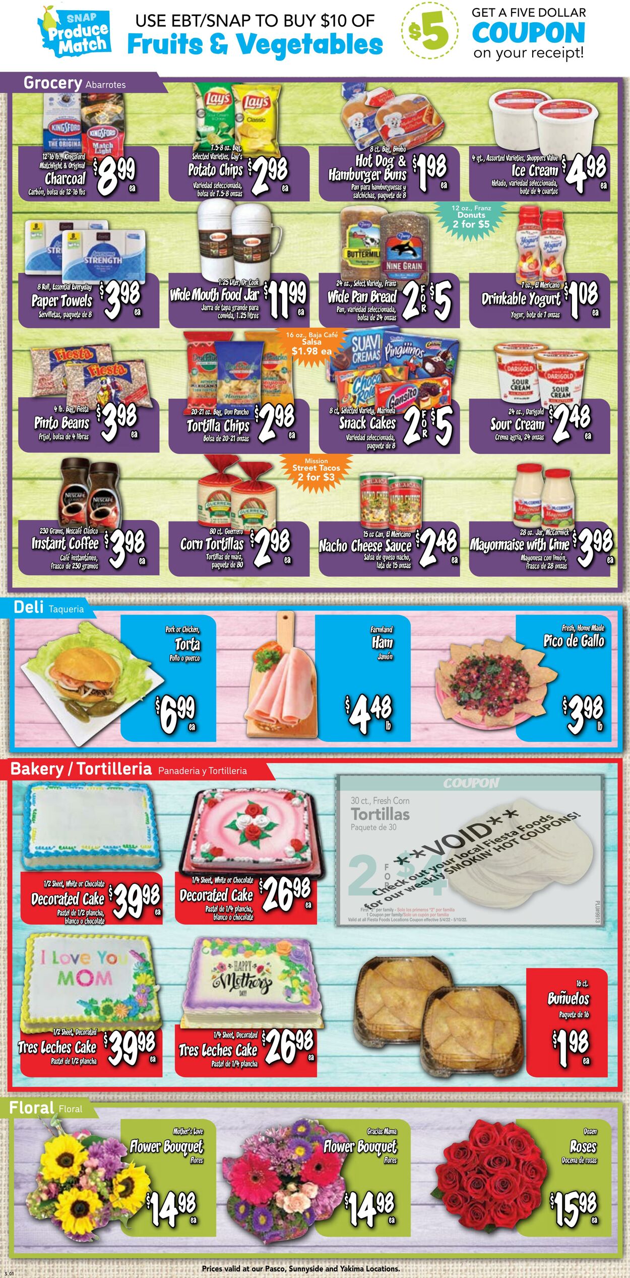 Weekly ad Fiesta Foods 05/04/2022 - 05/10/2022