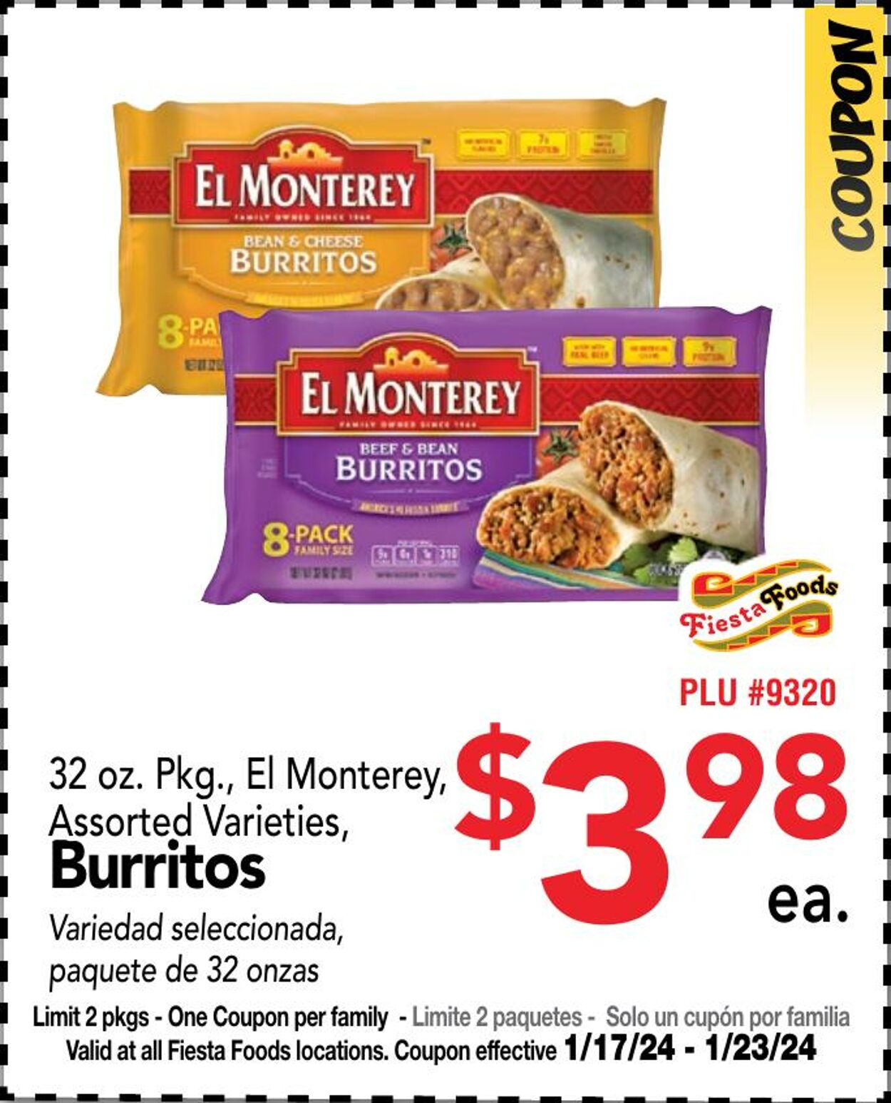 Weekly ad Fiesta Foods 01/17/2024 - 01/23/2024