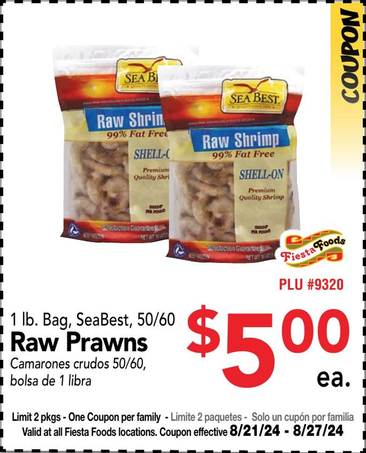 Weekly ad Fiesta Foods 08/21/2024 - 08/27/2024