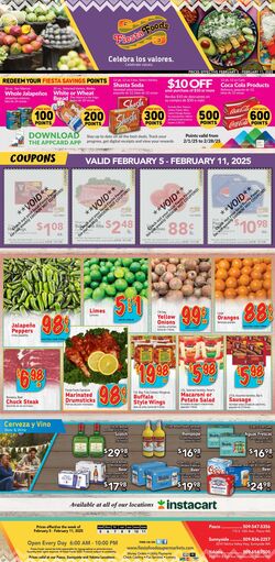 Weekly ad Fiesta Foods 10/16/2024 - 10/22/2024