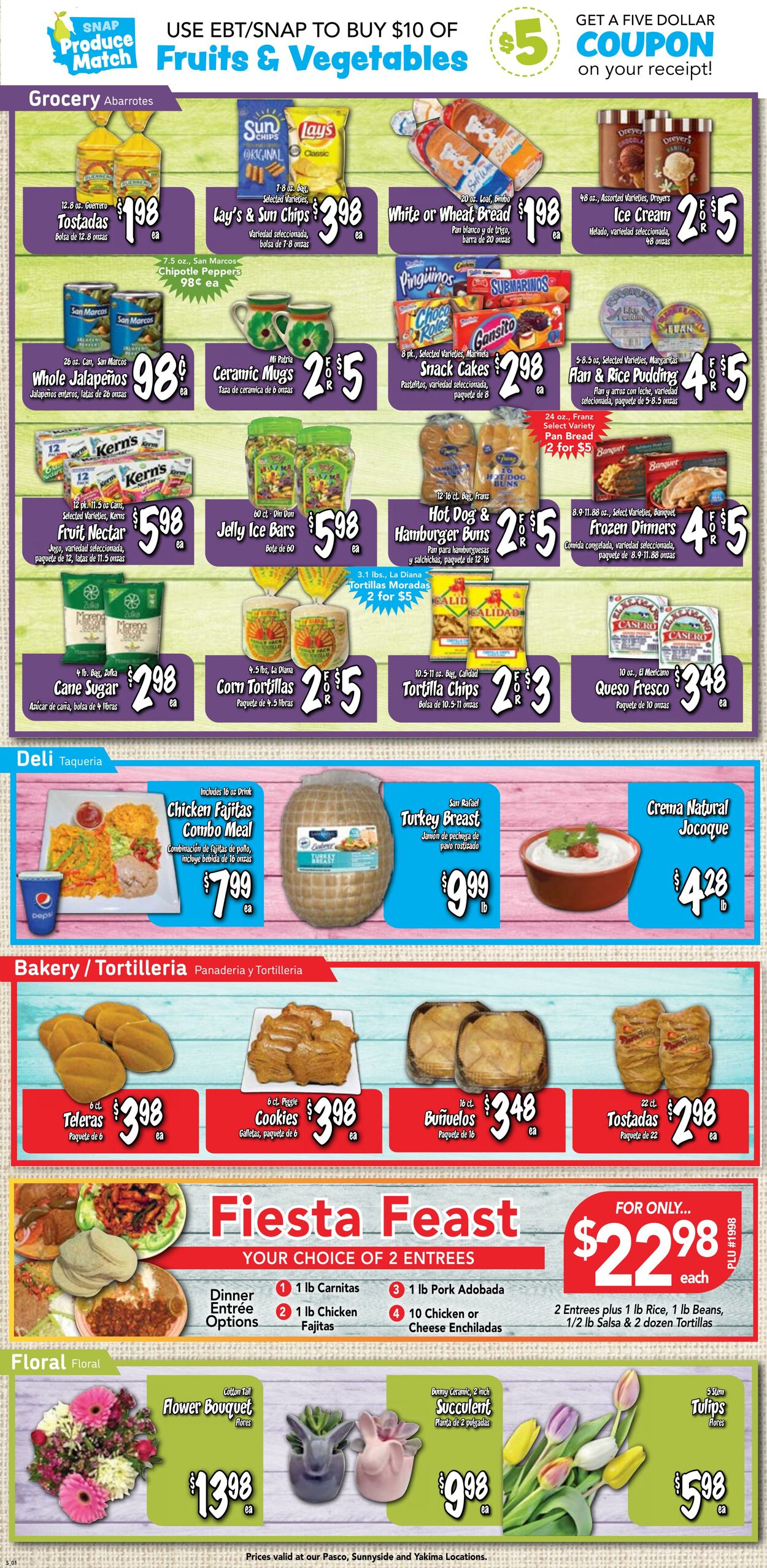 Weekly ad Fiesta Foods 03/29/2023 - 04/04/2023