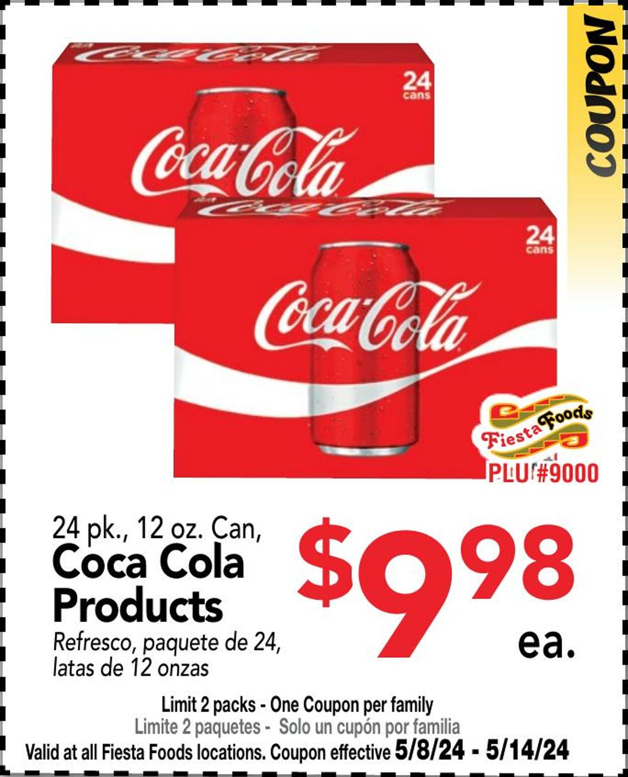 Weekly ad Fiesta Foods 05/08/2024 - 05/14/2024