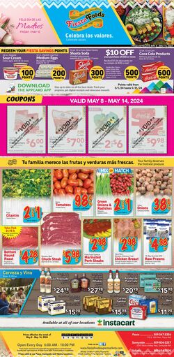 Weekly ad Fiesta Foods 05/22/2024 - 05/28/2024