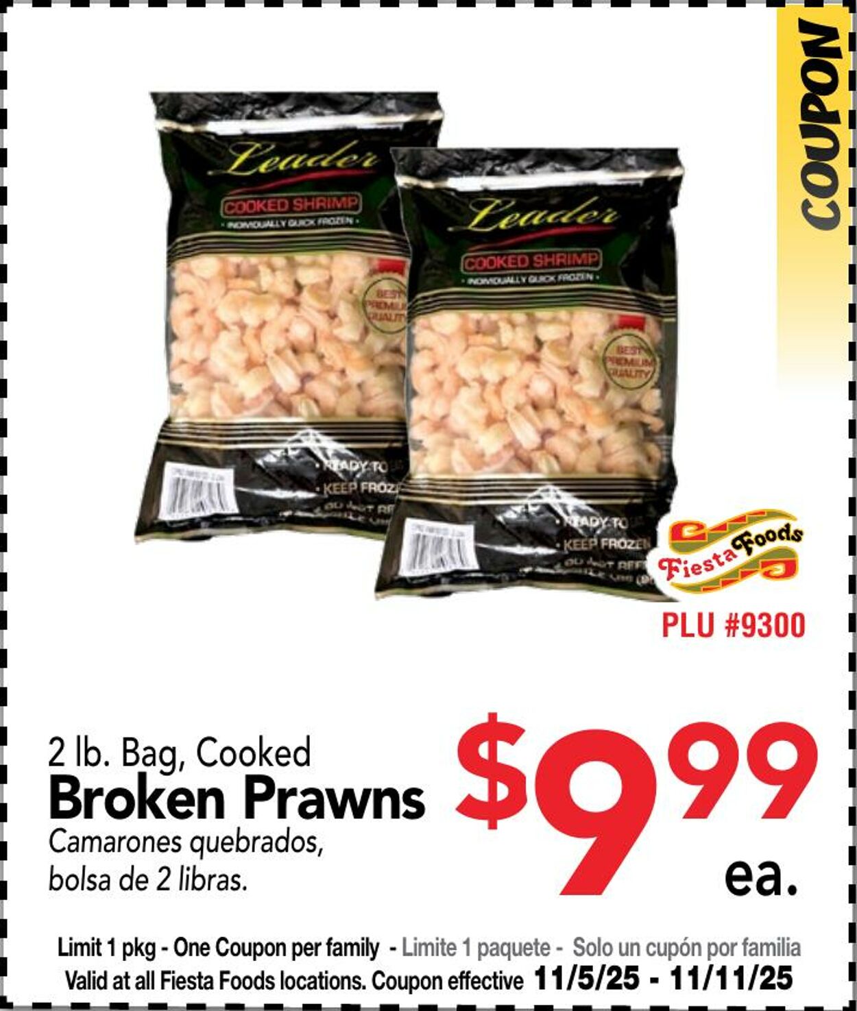 Weekly ad Fiesta Foods 11/05/2025 - 11/11/2025