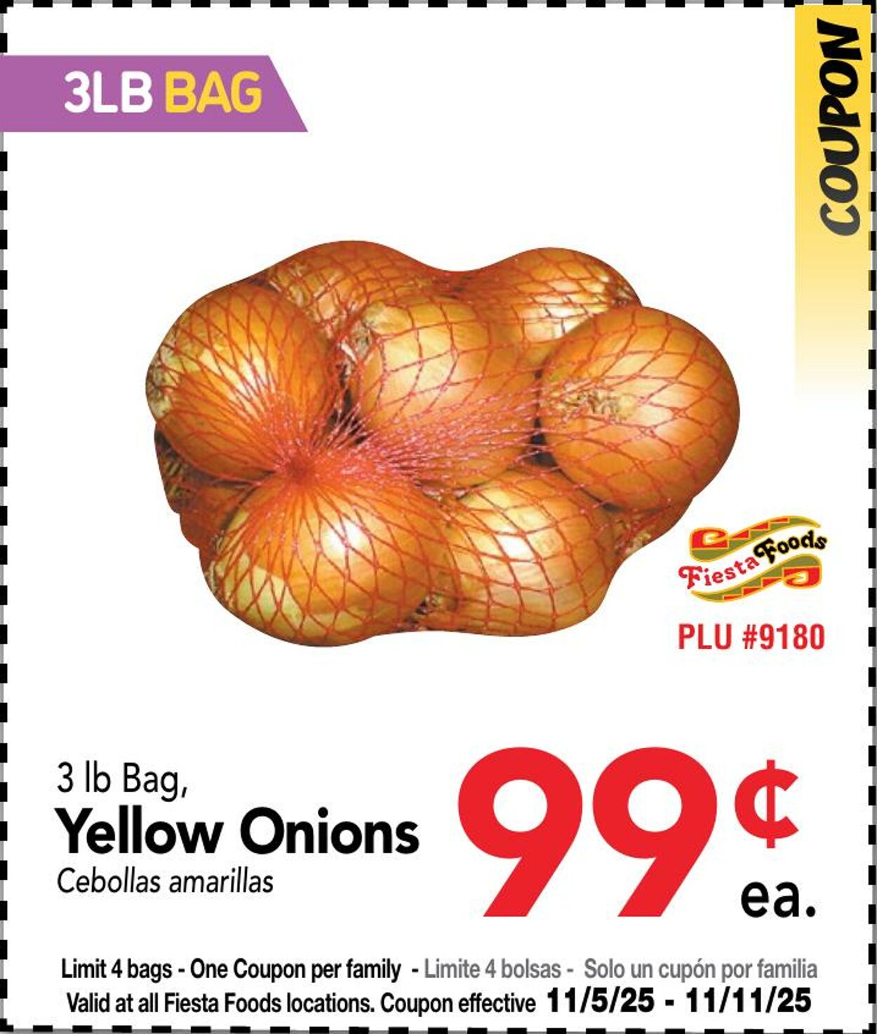 Weekly ad Fiesta Foods 11/05/2025 - 11/11/2025