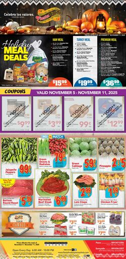 Weekly ad Fiesta Foods 11/05/2025 - 11/11/2025
