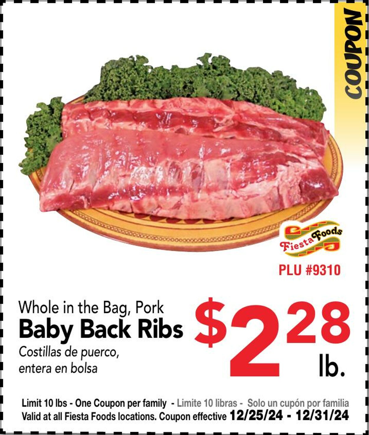 Weekly ad Fiesta Foods 12/25/2024 - 12/31/2024