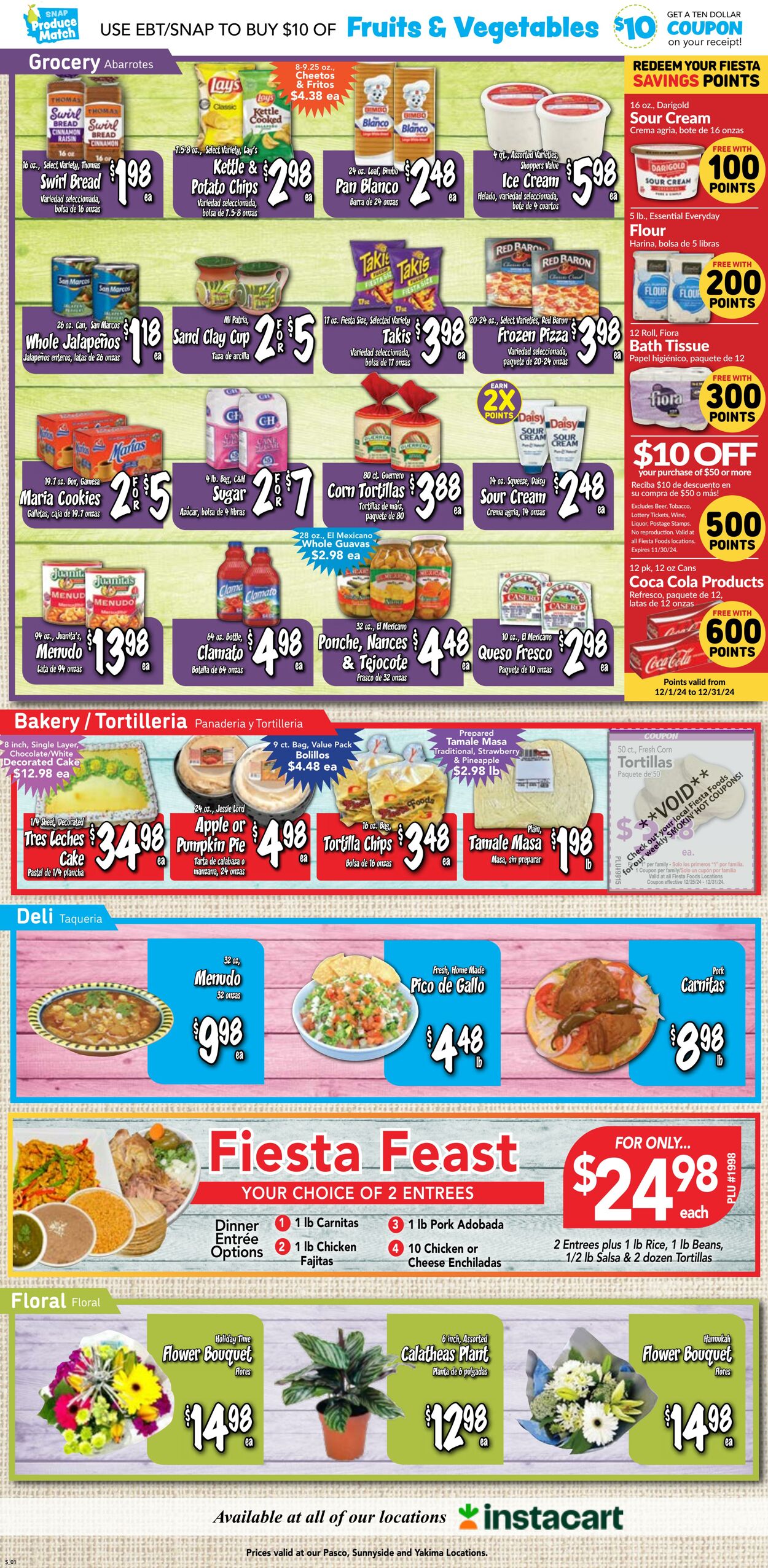 Weekly ad Fiesta Foods 12/25/2024 - 12/31/2024