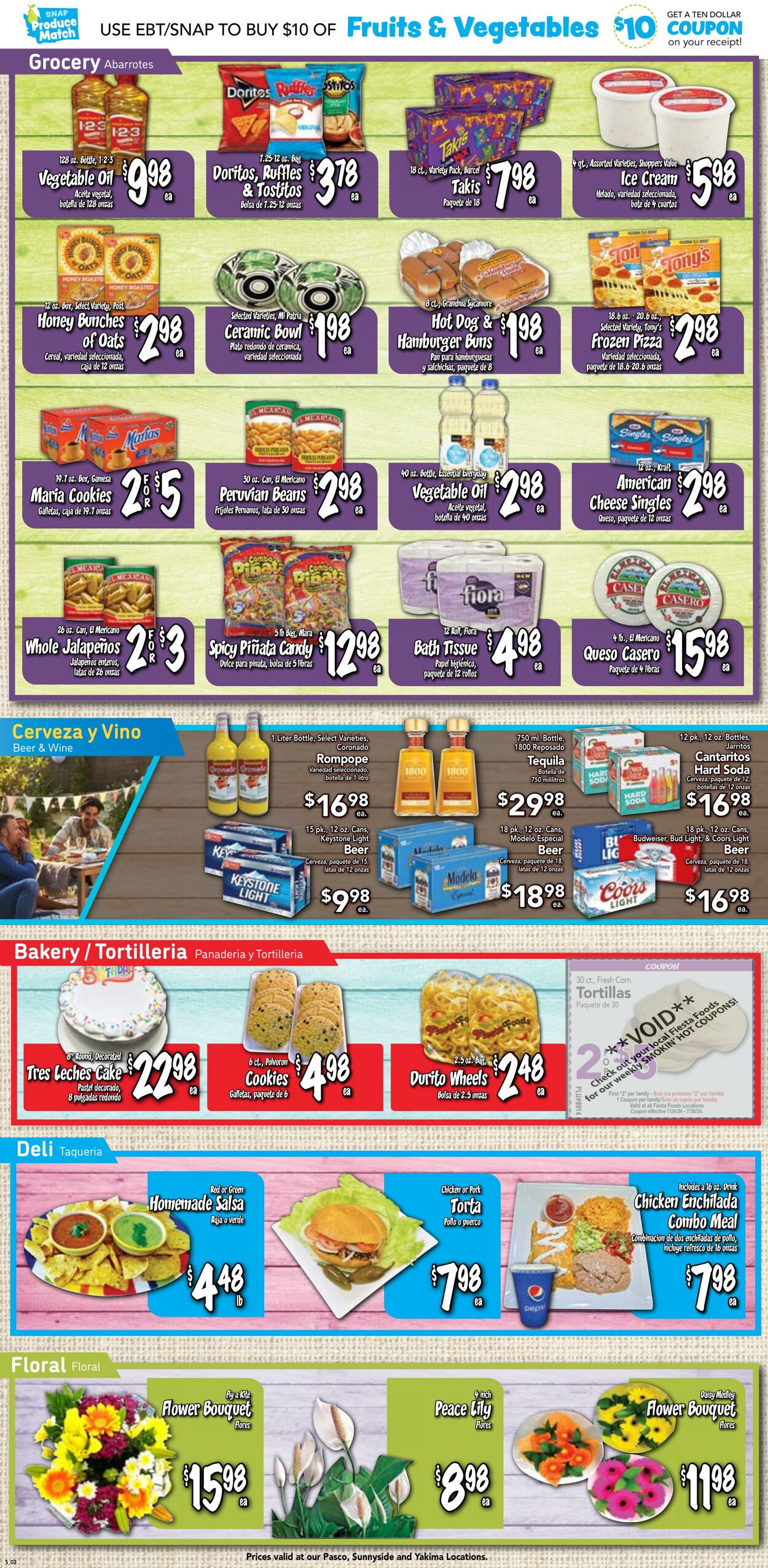 Weekly ad Fiesta Foods 07/24/2024 - 07/30/2024