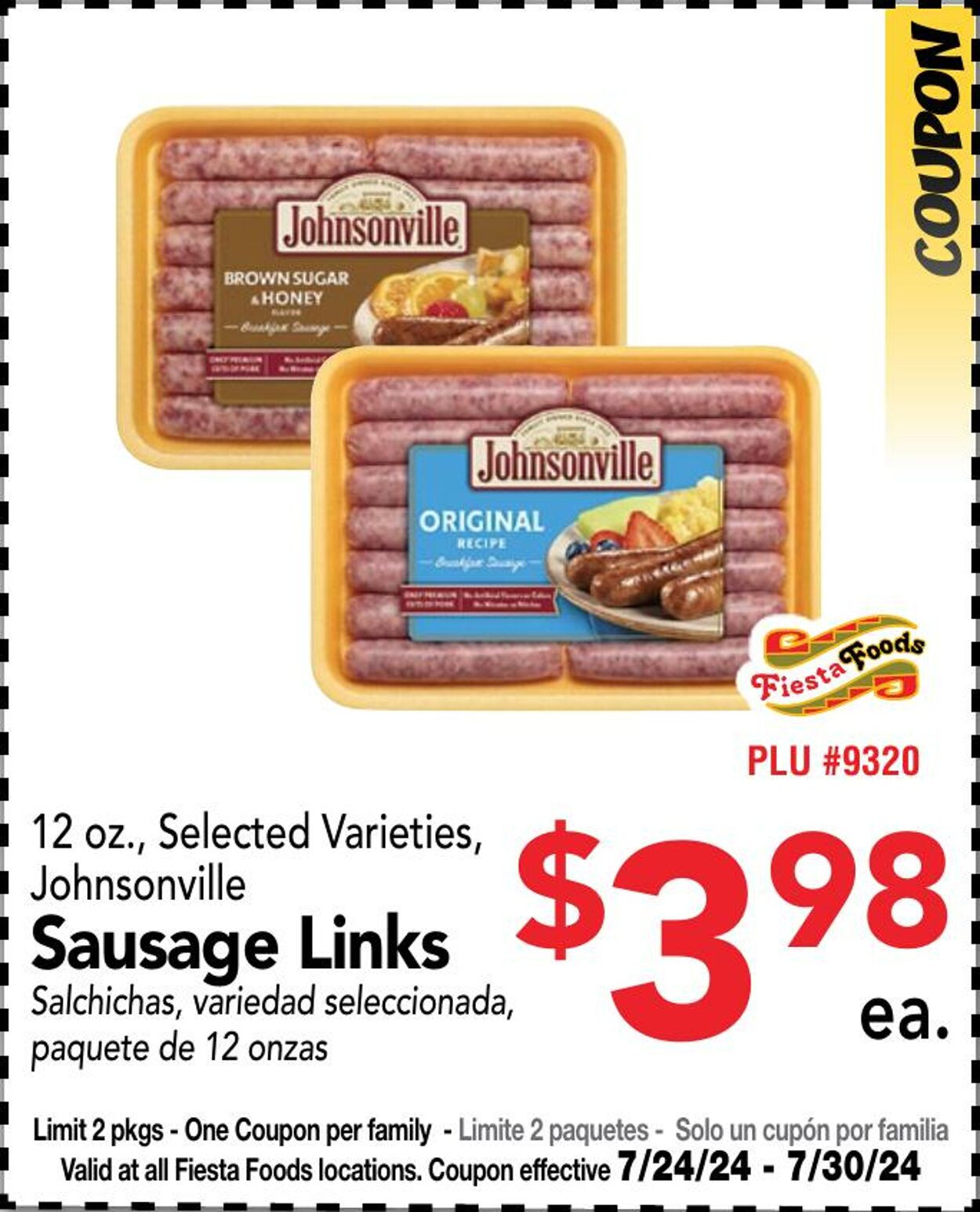 Weekly ad Fiesta Foods 07/24/2024 - 07/30/2024